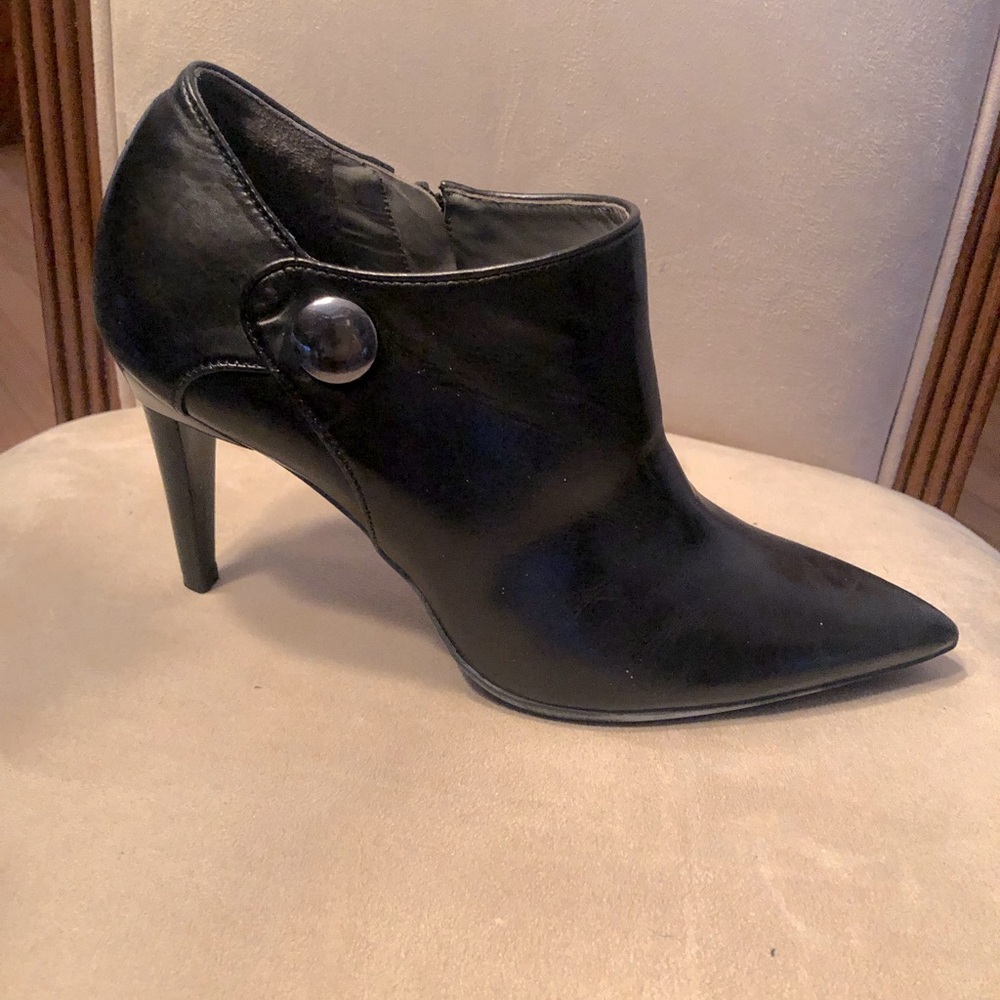 Black ankle boots